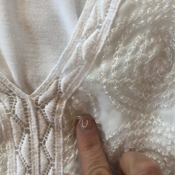 Language white tunic - Picture 6 of 6